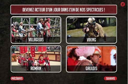 Le jeu-concours "Séjour de Rêve" du Puy du Fou permet d'y remporter un séjour pour 4 personnes - DR : Puy du Fou