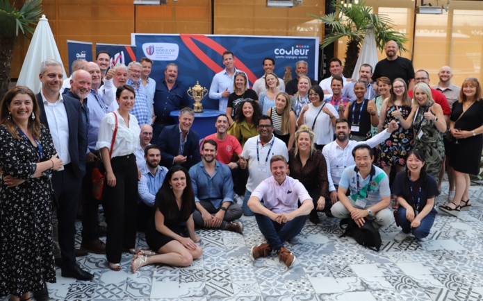 Couleur était responsable du programme voyage de la coupe du monde de Rugby en France - DR