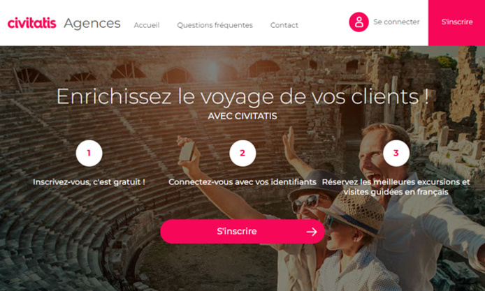 Civitatis offre une plateforme dédiée aux agences de voyage pour enrichir le voyage de leurs clients - © Civitatis Civitatis offre une plateforme dédiée aux agences de voyage pour enrichir le voyage de leurs clients - © Civitatis