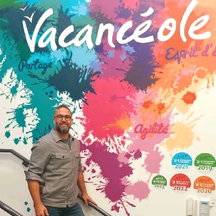 Rémi Chrétien vient d'être nommé directeur général du groupe Vacancéole - Linkedin