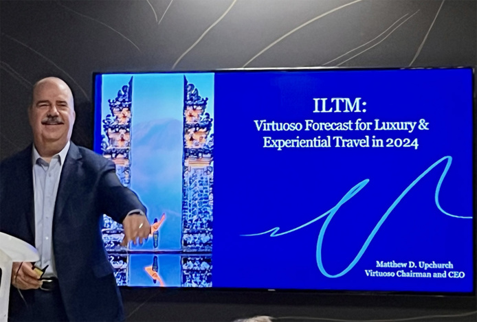 Matthew Upchurch, CEO de Virtuoso (PB) Matthew Upchurch, CEO de Virtuoso (PB)