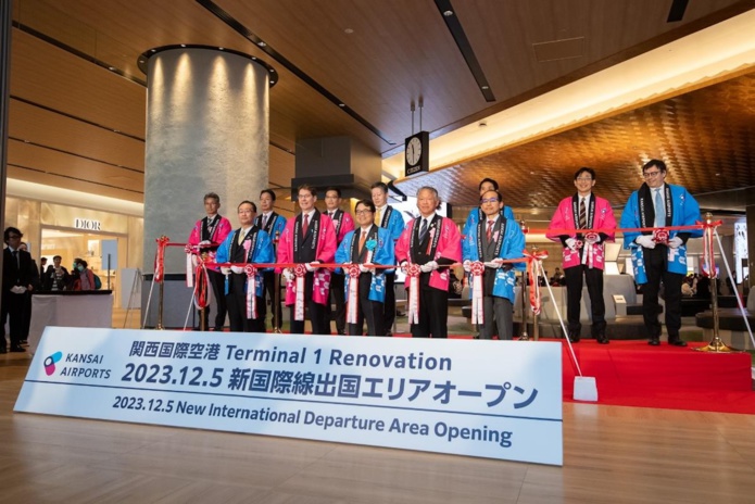 Inauguration du nouveau terminal de l'aéroport de Kansai - ©VINCI Airports