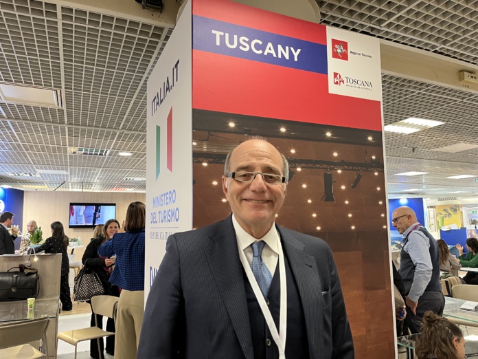 Dans les allées de l'ILTM, la Toscane qui, dans le domaine du tourisme de luxe, a une belle longueur d’avance - DR : PB Dans les allées de l'ILTM, la Toscane qui, dans le domaine du tourisme de luxe, a une belle longueur d’avance - DR : PB