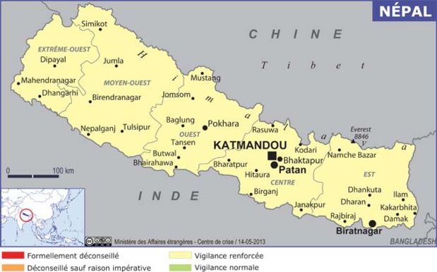Résultat de recherche d'images pour "carte du nepal"