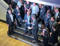 A la soirée Avico : Mourad Majoul, président fondateur, à sa droite Sylvain Bosc, DG, et à sa gauche  Gilles Gompertz, DG Groupe.Photo : C.Hardin A la soirée Avico : Mourad Majoul, président fondateur, à sa droite Sylvain Bosc, DG, et à sa gauche  Gilles Gompertz, DG Groupe.Photo : C.Hardin