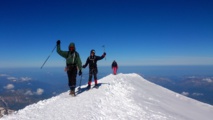 Au sommet du Mont Blanc (c) Kazaden Au sommet du Mont Blanc (c) Kazaden