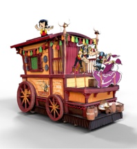 Le nouveau char du défilé gaulois, celui de l'Hispanie - DR : Parc Astérix Le nouveau char du défilé gaulois, celui de l'Hispanie - DR : Parc Astérix