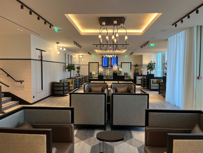 Le nouveau salon business situé au deuxième étage de Orly 4 a été pensé pour répondre aux besoins de chaque typologie de clients - Corsair