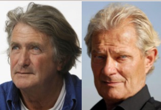 Olivier de Kersauson (à gauche) et Jacques Rougerie (à droite) voyageront avec les clients de Ponant sur l'Austral - DR : Ponant Olivier de Kersauson (à gauche) et Jacques Rougerie (à droite) voyageront avec les clients de Ponant sur l'Austral - DR : Ponant