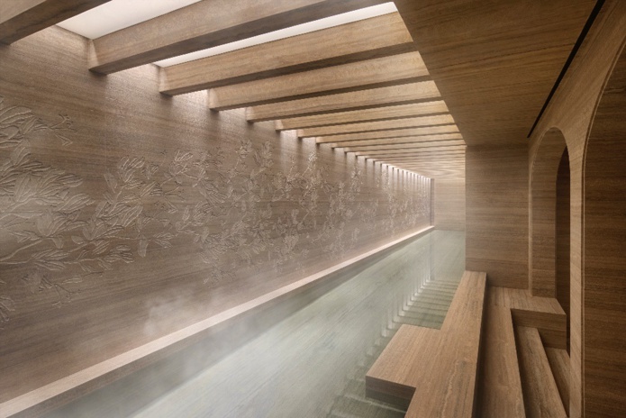 Le Spa du Six Senses Rome propose notamment un circuit bien-être inspiré des bains romains - Photo Six Senses