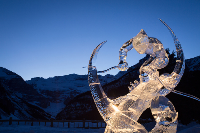 Ice Magic Festival, Lac Louise, Alberta © Paul Zizka, Banff & Lake Louise Tourism