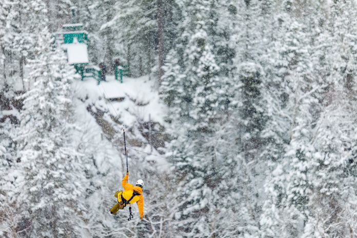 Tyrolienne à Terre-Neuve-et-Labrador © Dru Kennedy Photography