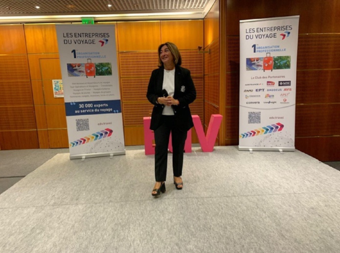 En octobre dernier, Valérie Boned a été élue présidente des Entreprises du Voyage - Photo CE En octobre dernier, Valérie Boned a été élue présidente des Entreprises du Voyage - Photo CE