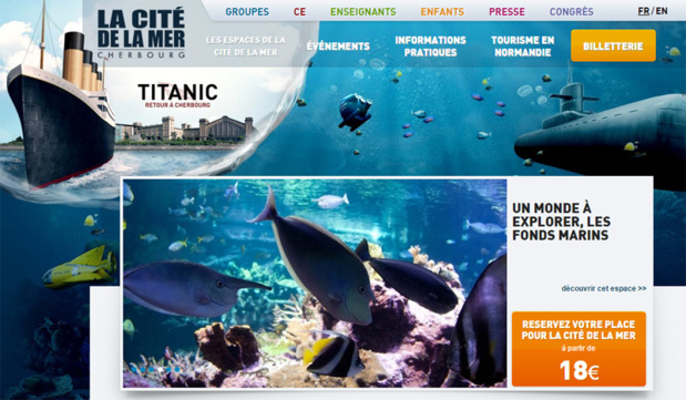 La Cité de la Mer a séduit 3 millions de visiteurs en 13 ans - DR : Capture d'écran Cité de la Mer La Cité de la Mer a séduit 3 millions de visiteurs en 13 ans - DR : Capture d'écran Cité de la Mer