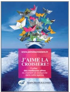 Visuel de l'opération "J'aime la Croisière !" - DR : CLIA France Visuel de l'opération "J'aime la Croisière !" - DR : CLIA France