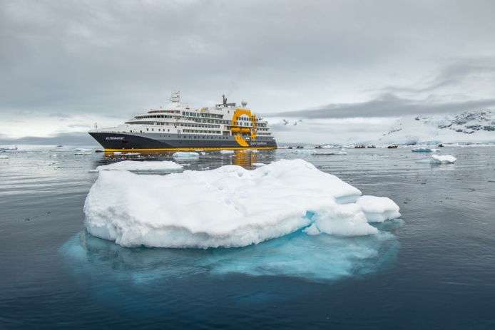 L'Ultramarine est l'un deux navires de Quark Expeditions. @michelle sole