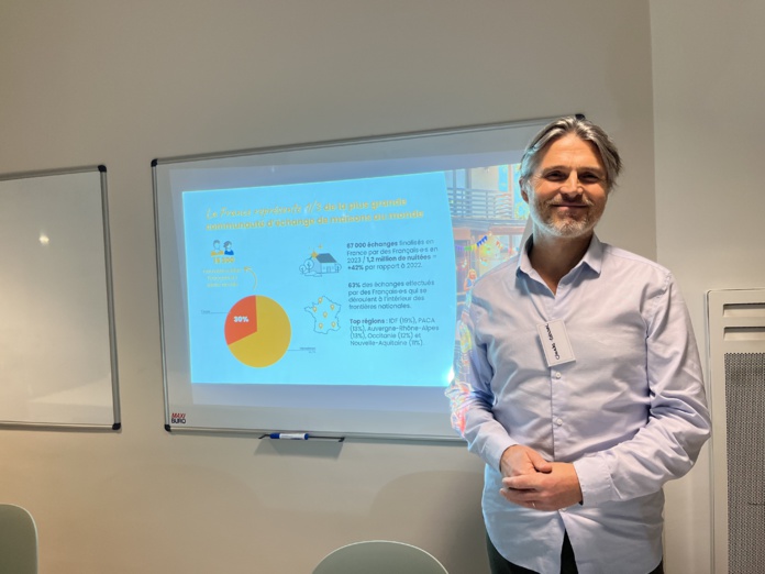 Charles-Edouard Girard, co-fondateur de HomeExchange (Photo PB) Charles-Edouard Girard, co-fondateur de HomeExchange (Photo PB)