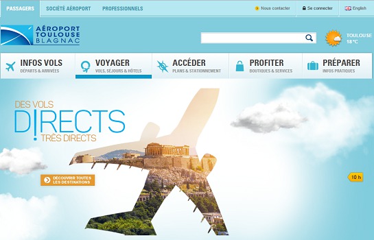 Le trafic de l'aéroport de Toulouse-Blagnac a subi les effets de la grève des contrôleurs ariens en avril 2015 - Capture d'écran Le trafic de l'aéroport de Toulouse-Blagnac a subi les effets de la grève des contrôleurs ariens en avril 2015 - Capture d'écran