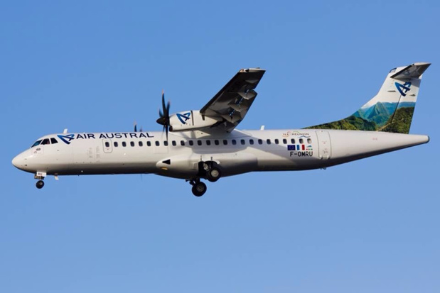 La ligne saisonnière sera opérée en ATR 72-500, à raison de 2 vols par semaine, les vendredis et les dimanches - DR : Air Austral