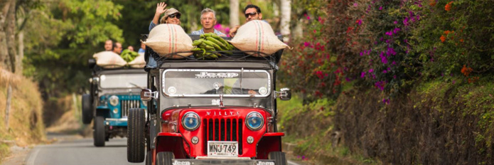 Copyright Tucaya Colombia / Jeep Willys – Région du café