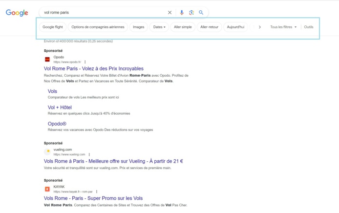 Dans l'encadré bleu, voici comment Google compte s'adapter à la règlementation sur le DMA - Capture écran Dans l'encadré bleu, voici comment Google compte s'adapter à la règlementation sur le DMA - Capture écran