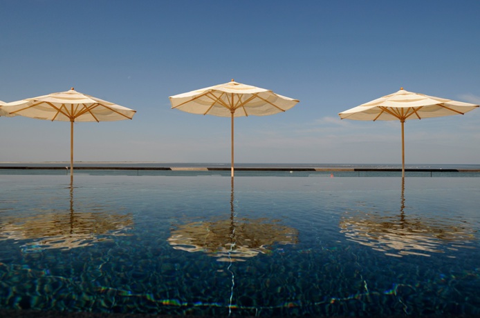 La piscine de l’hôtel Seesteg - Photo RC