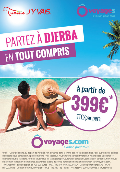 Ôvoyages met à l'honneur la Tunisie Ôvoyages met à l'honneur la Tunisie