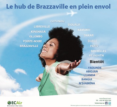 ECAir : vols Brazzaville-Beyrouth dès le 2 juin 2015