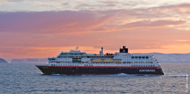 Le MS Midnatsol ne subira que quelques petits ajustements avant de mettre le cap vers l’Antarctique - DR : Hurtigruten