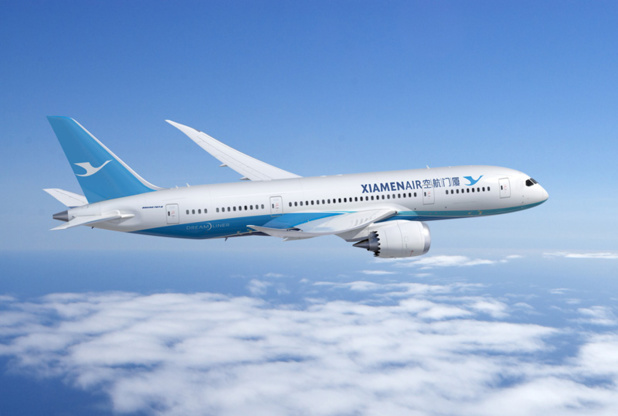 Le vol Amsterdam - Xiamen sera opéré par Xiamen Air en Dreamliner Boeing 787 - DR : Xiamen Air