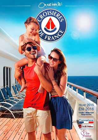 La nouvelle brochure de CDF est désormais disponible en agences de voyages - DR : Croisières de France