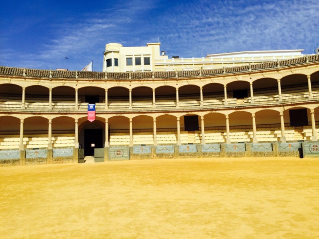 L'arène de Ronda,  construite en 1785 dans un style néoclassique et considérée comme un véritable chef d'oeuvre... /photo JDL