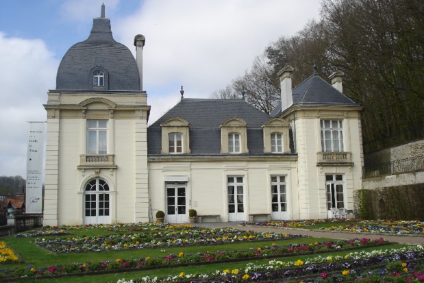 Château de l'Eglantine, cadre du musée, à Jouy-en-Josas - DR : M.S.