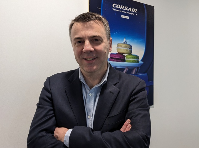 Emmanuel Lacour a travaillé pour easyJet, Ryanair et British Airways avant de rejoindre Corsair - DR