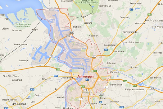 Les deux hôtels vendus sont situés au cœur d'Anvers - DR : Google Maps