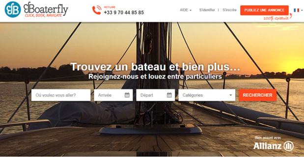 Boaterfly poursuit sa croissance en levant 500 000 euros - Capture d'écran Boaterfly poursuit sa croissance en levant 500 000 euros - Capture d'écran