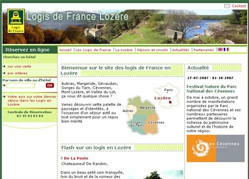 Logis de France de Lozère, l'avenir passe par Internet