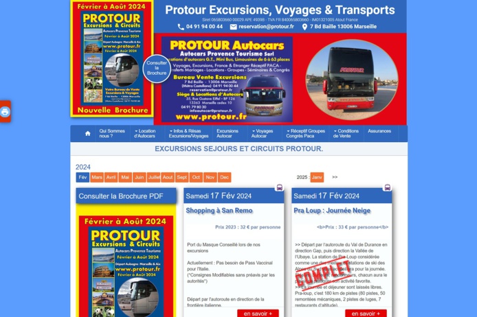 Un nouveau site Internet Protour.fr est en cours d'élaboration, il devrait être effectif autour du 1er avril - DR : Capture d'écran Protour.fr Un nouveau site Internet Protour.fr est en cours d'élaboration, il devrait être effectif autour du 1er avril - DR : Capture d'écran Protour.fr