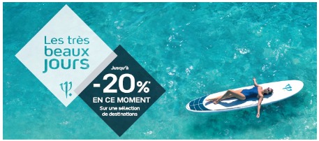 Les Très Beaux Jours : le Club Med offre -20 % jusqu'au 13 juin 2015