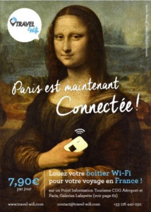 Travel Wifi : le CRT Paris Ile-de-France équipe les touristes avec le wifi de poche