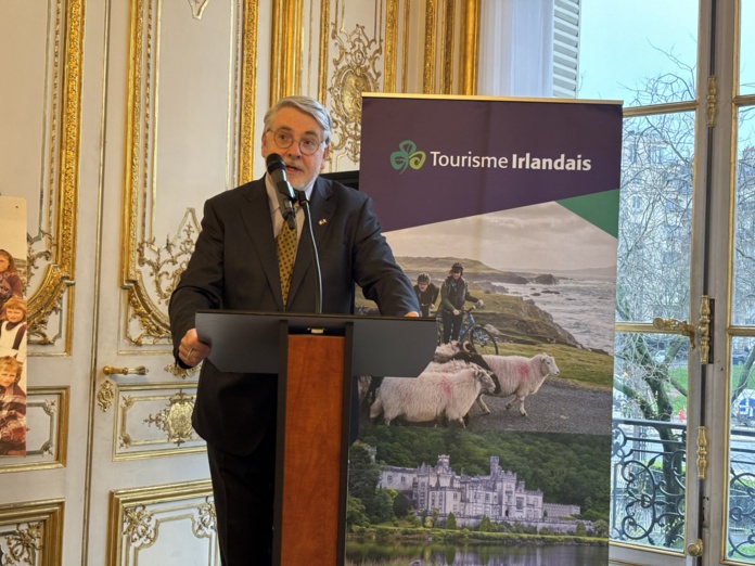 Son Excellence Niall Burgess, ambassadeur d’Irlande en France. ©David Savary Son Excellence Niall Burgess, ambassadeur d’Irlande en France. ©David Savary