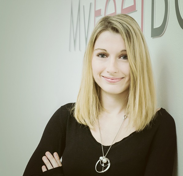 Aurore Beugniez, co-fondatrice e directrice commeciale de MyFeelBack Aurore Beugniez, co-fondatrice e directrice commeciale de MyFeelBack