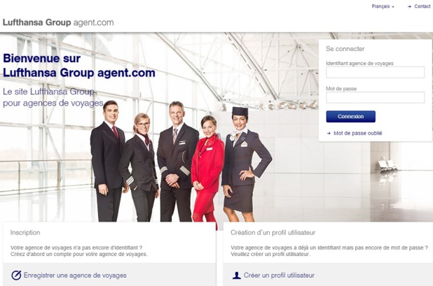 Les agents de voyages auront d'ailleurs un site qui leur sera attribué pour passer leurs réservations en direct : LHGroup-agent.com - DR : Lufthansa Group Les agents de voyages auront d'ailleurs un site qui leur sera attribué pour passer leurs réservations en direct : LHGroup-agent.com - DR : Lufthansa Group