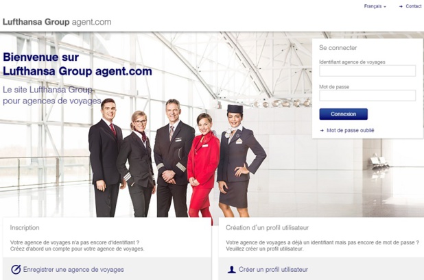 Les agents de voyages auront d'ailleurs un site qui leur sera attribué pour passer leurs réservations en direct : LHGroup-agent.com - DR : Lufthansa Group