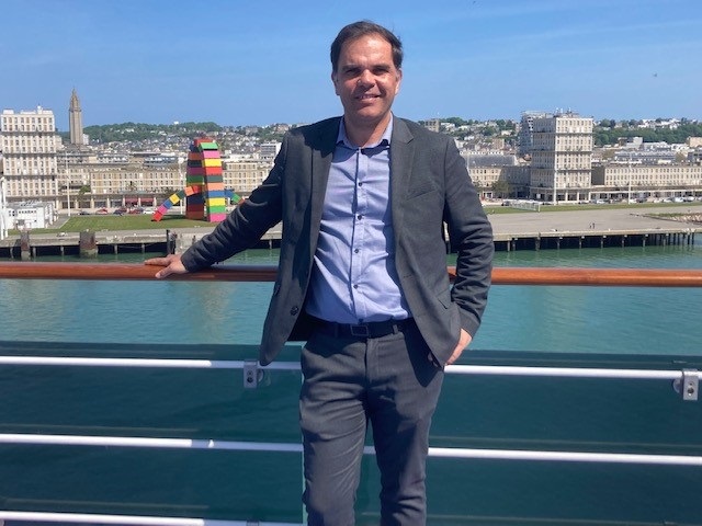 Steven Protois, DG du GIP Le Havre Croisières. Steven Protois, DG du GIP Le Havre Croisières.