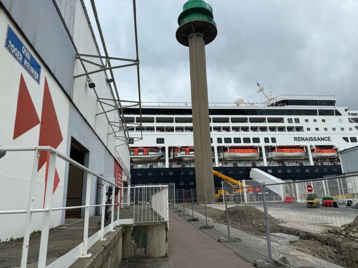 Les travaux de démolition ont commencé quai Roger Meunier @JDL Les travaux de démolition ont commencé quai Roger Meunier @JDL