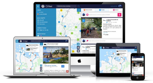 Cirkwi : le Google Maps des circuits touristiques Cirkwi : le Google Maps des circuits touristiques