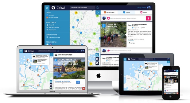 Cirkwi : le Google Maps des circuits touristiques