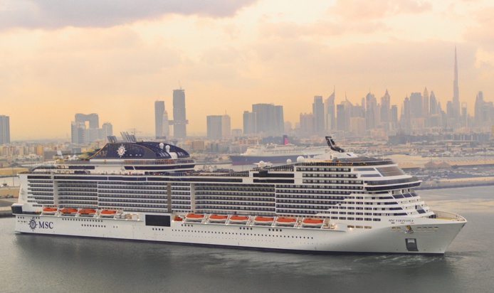 La Cruise Arabia Alliance veut mettre en œuvre des initiatives promotionnelles et présenter les Emirats arabes unis comme une destination de premier plan pour le tourisme de croisière @MSC