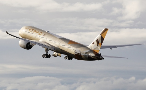 Le nouveau 787 Dreamliner sera positonné sur la ligne Abu Dhabi - Zurich dès le 6 juillet 2015 - DR : Etihad Airways Le nouveau 787 Dreamliner sera positonné sur la ligne Abu Dhabi - Zurich dès le 6 juillet 2015 - DR : Etihad Airways